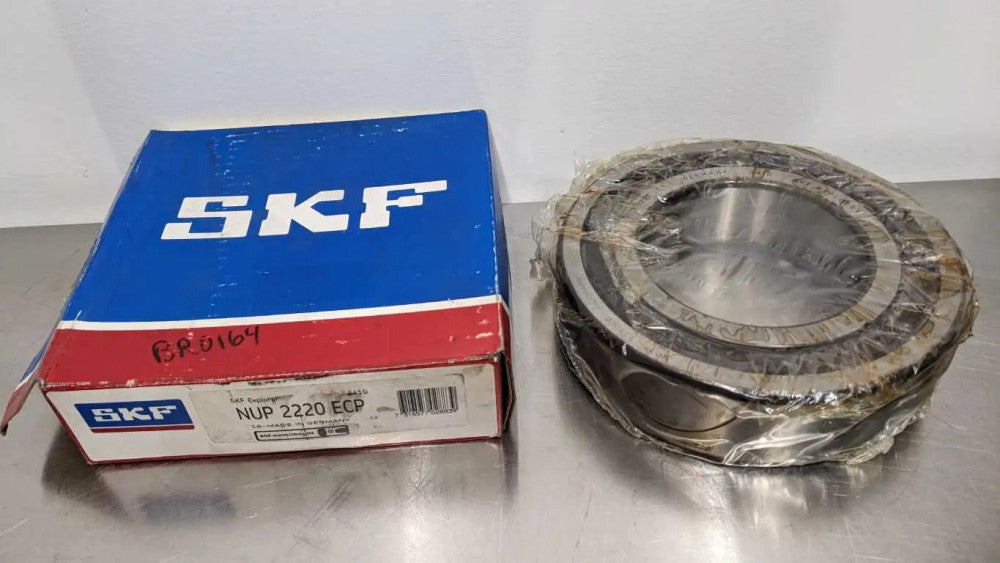 SKF NUP 2220 ECP Single Row Cylindrical Roller Bearing 100mm ID 180mm OD 46mm Wi
