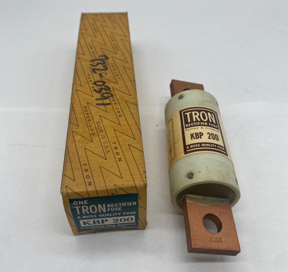 Bussmann KBP-200 Tron Rectifier Fuse, 700VAC 200Amp