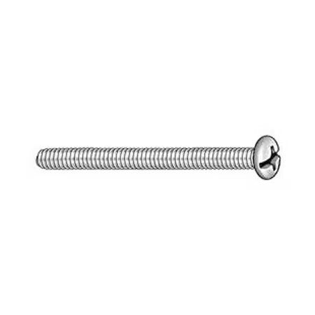 Zoro Select U24212.025.0275 1/4"-20 X 2 3/4 In Combination Phillips/Slotted