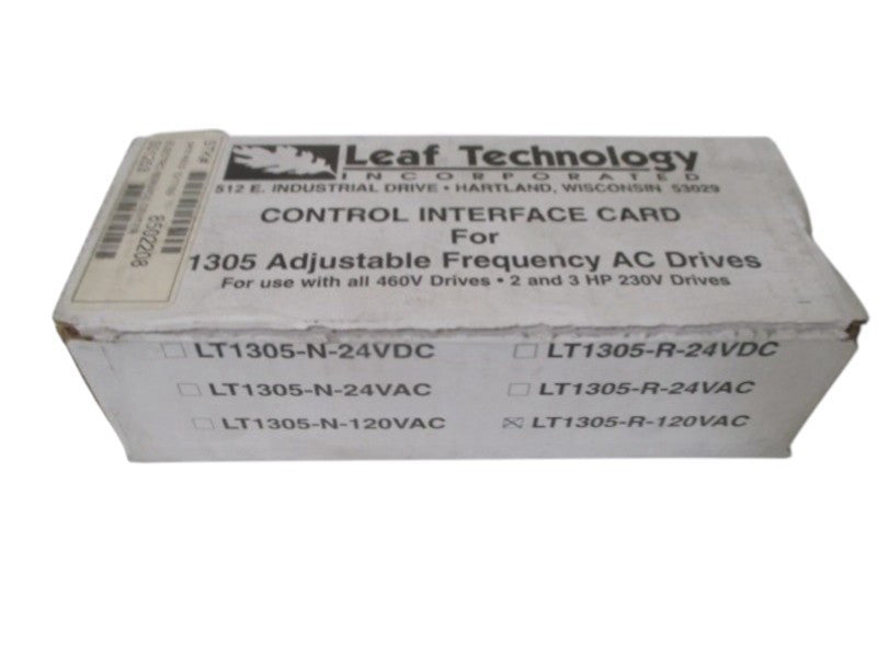 LEAF TECHNOLOGY LT1305-R-120VAC CONTROL INTERFACE CARD NSMP