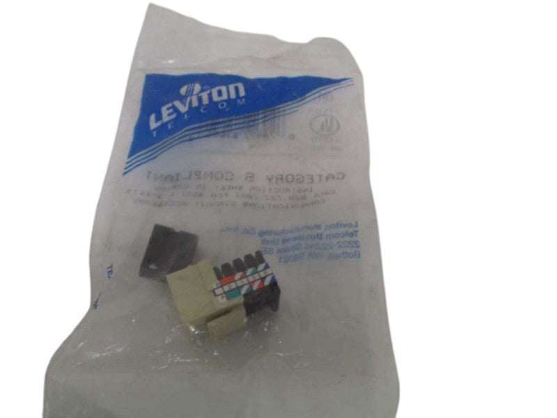 LEVITON 41108-RI5 JACK SPIN-IN NSMP