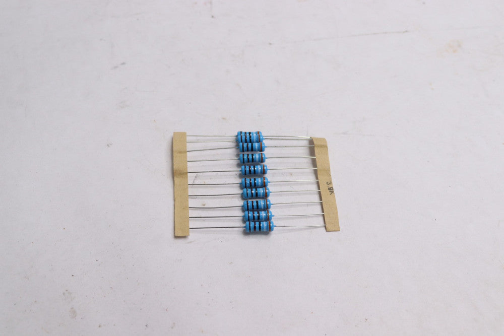 (10-Pk) Metal Film Resistor 3.9K Ohm 1/4 W 1%