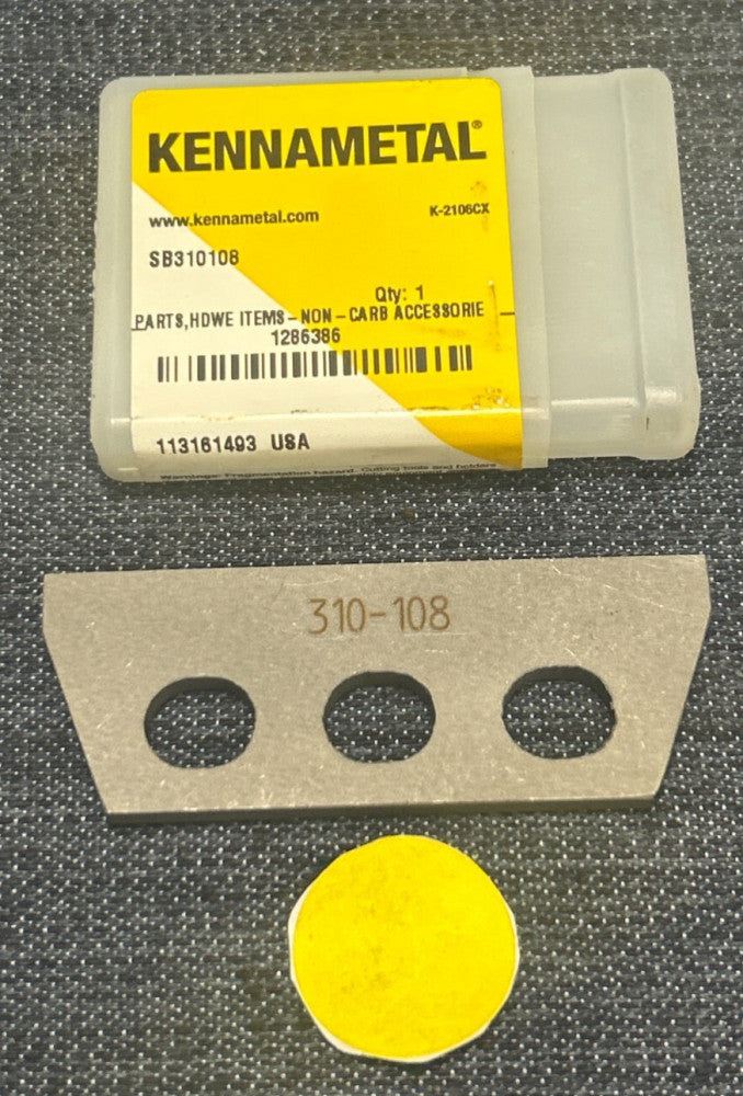 KENNAMETAL SUPPORT BLADE SB310108