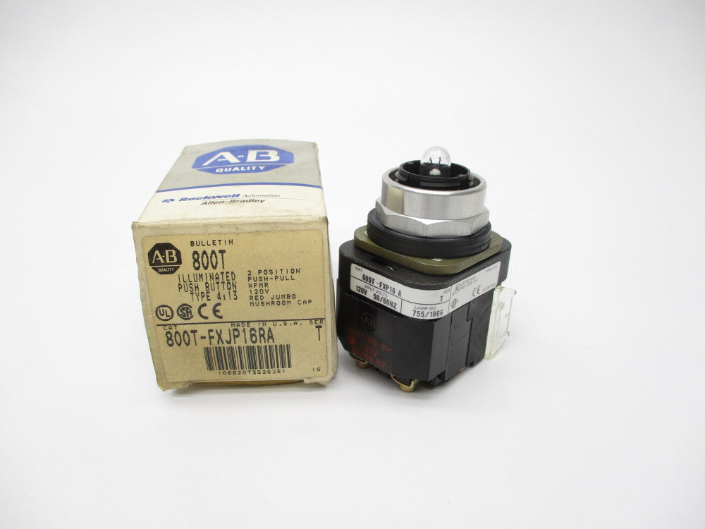 ALLEN BRADLEY 800T-FXJP16RA SER. T (GY/BL) NSMP