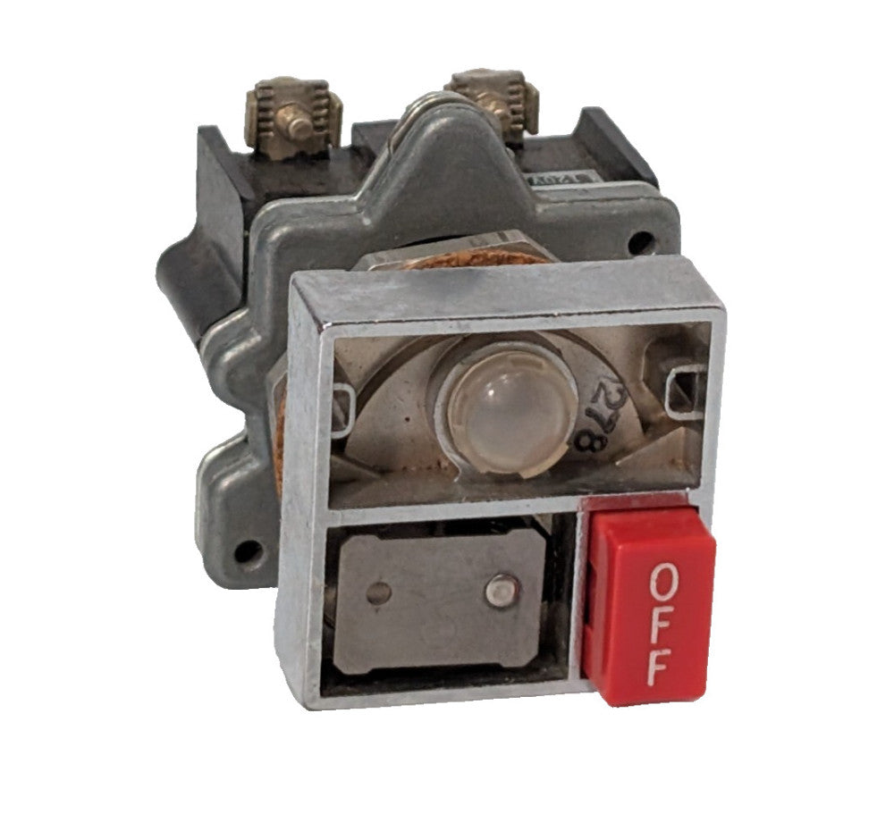 Cutler Hammer E30 Operator Push Button Control Switch with OFF, 120V, Made in US