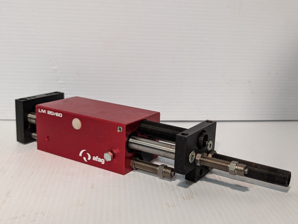 Afag LM 20/60 Pneumatic Linear Guide Module Unit+Returns