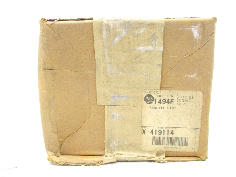ALLEN BRADLEY X-419114 (BR/WH) NSFS