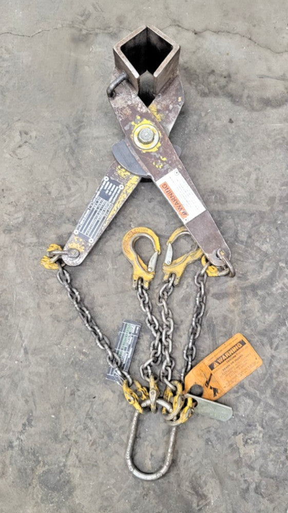 BAKER HUGHES 41651-L SCISSOR CLAMP, LOAD CAPACITY: 1900LBS, MODEL SM OD