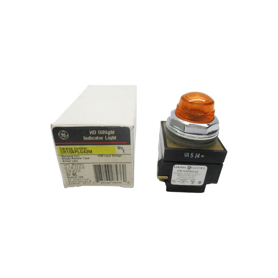 GENERAL ELECTRIC CR104PLG42M 120VAC/DC NSMP
