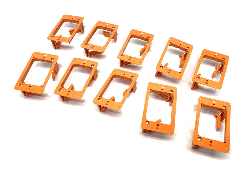 Carlon SC100RR 1-Gang Low-Voltage Non-Metallic Old Work Mounting Bracket 10-PK