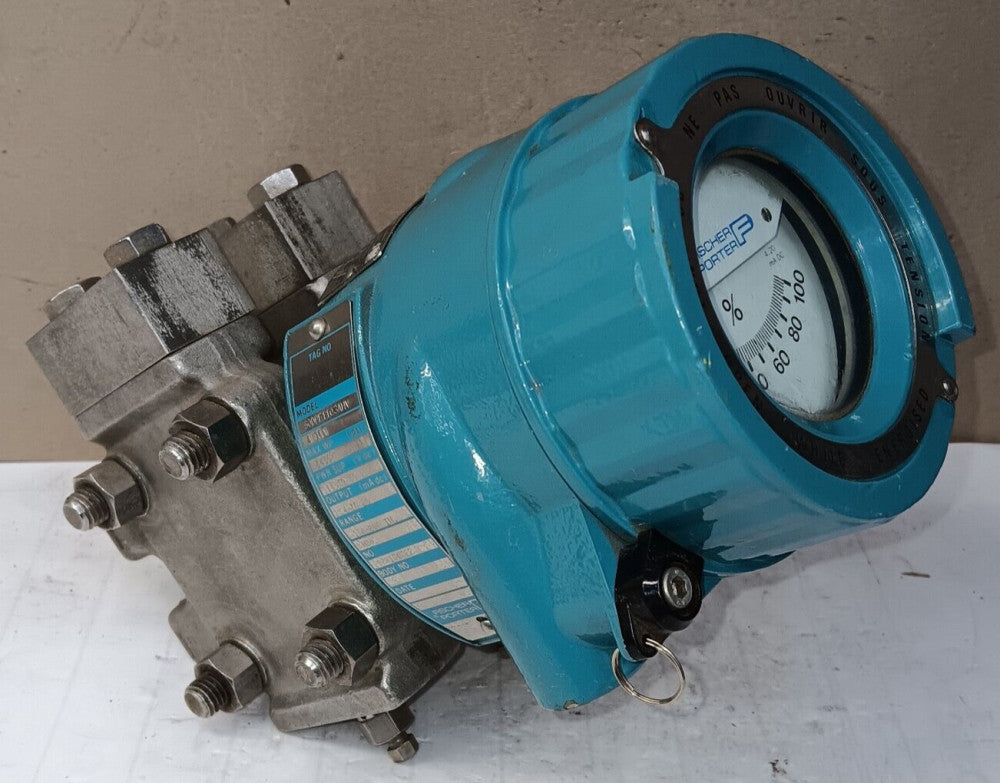 NEW FISCHER PORTER 50DPF1103AHV PRESSURE TRANSMITTER 1450 MAX WP 4-20mA OUT