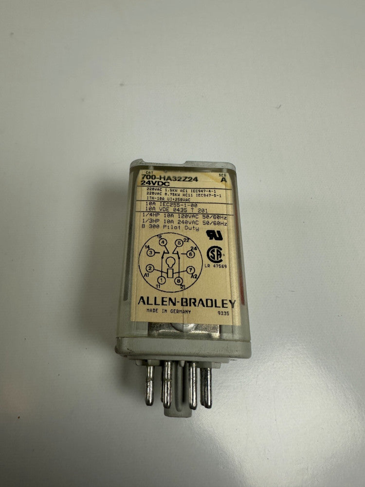 Allen-Bradley 700-HA32Z24 24VDC Relay 8-Pin 10A - New Old Stock Fast Ship USA