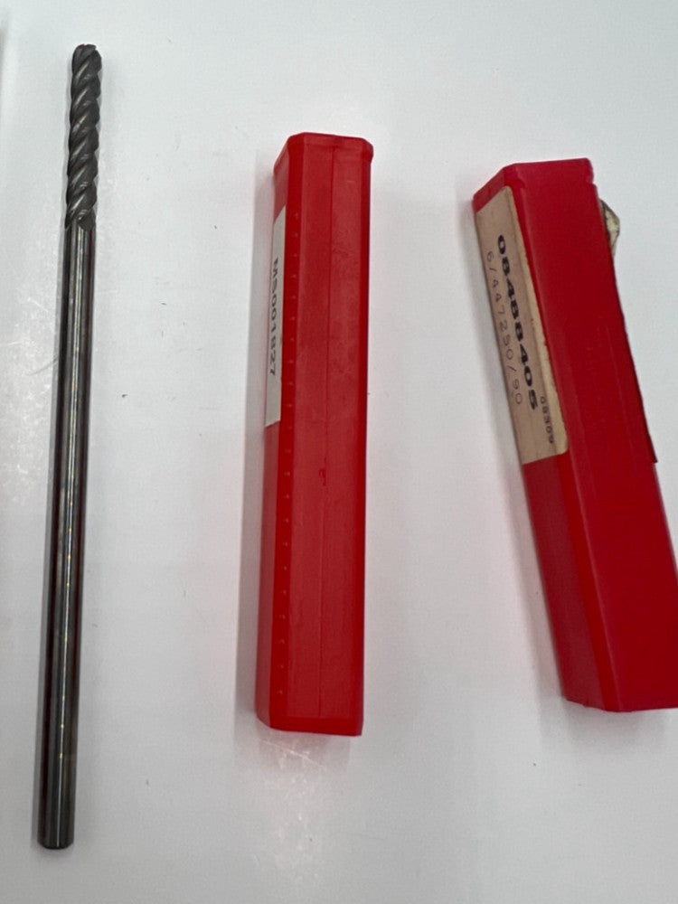 Accupro 08488405 Corner Radius End Mill 1/4" Dia, 1-1/2" LOC 4FL Solid Carbide