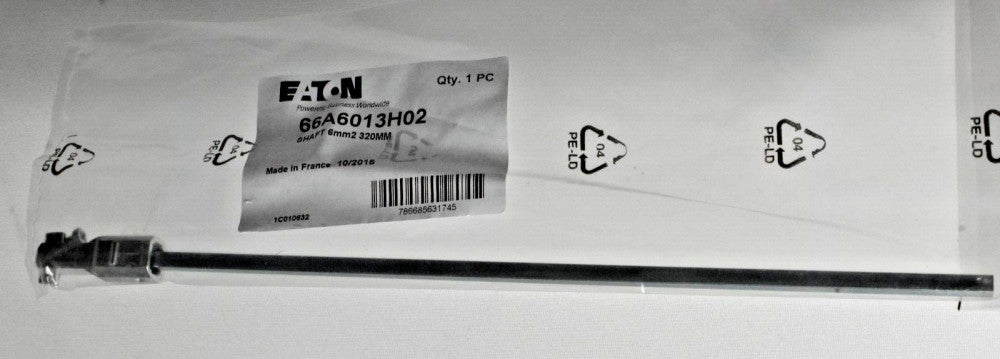 Eaton 66A6013H02 Rotary Handle Shaft 6mm x 6mm x 320mm