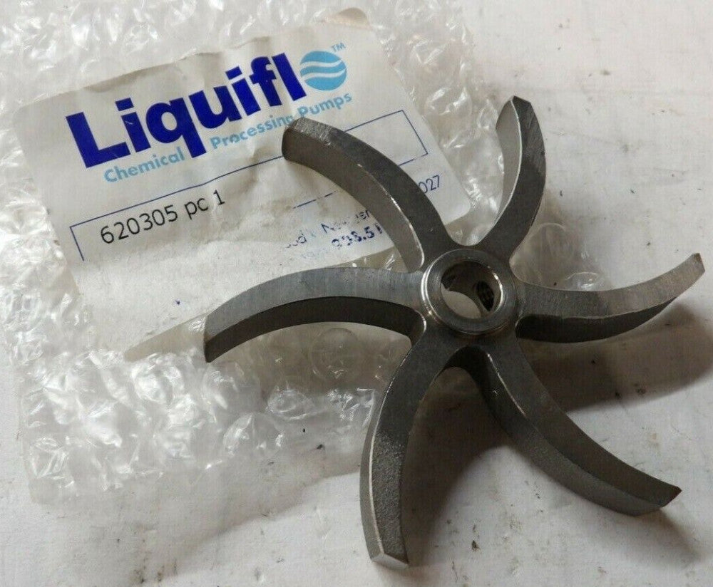 NEW LIQUIFLO MAG DRIVE 620-MC PUMP PART- REDUCED IMPELLER 3-1/2" DIAMETER 620305