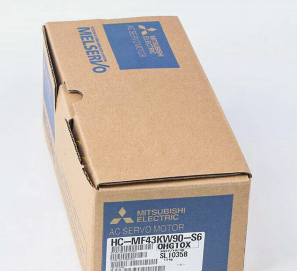 NEW MITSUBISHI AC SERVO MOTOR HC-MF43KW90-S6