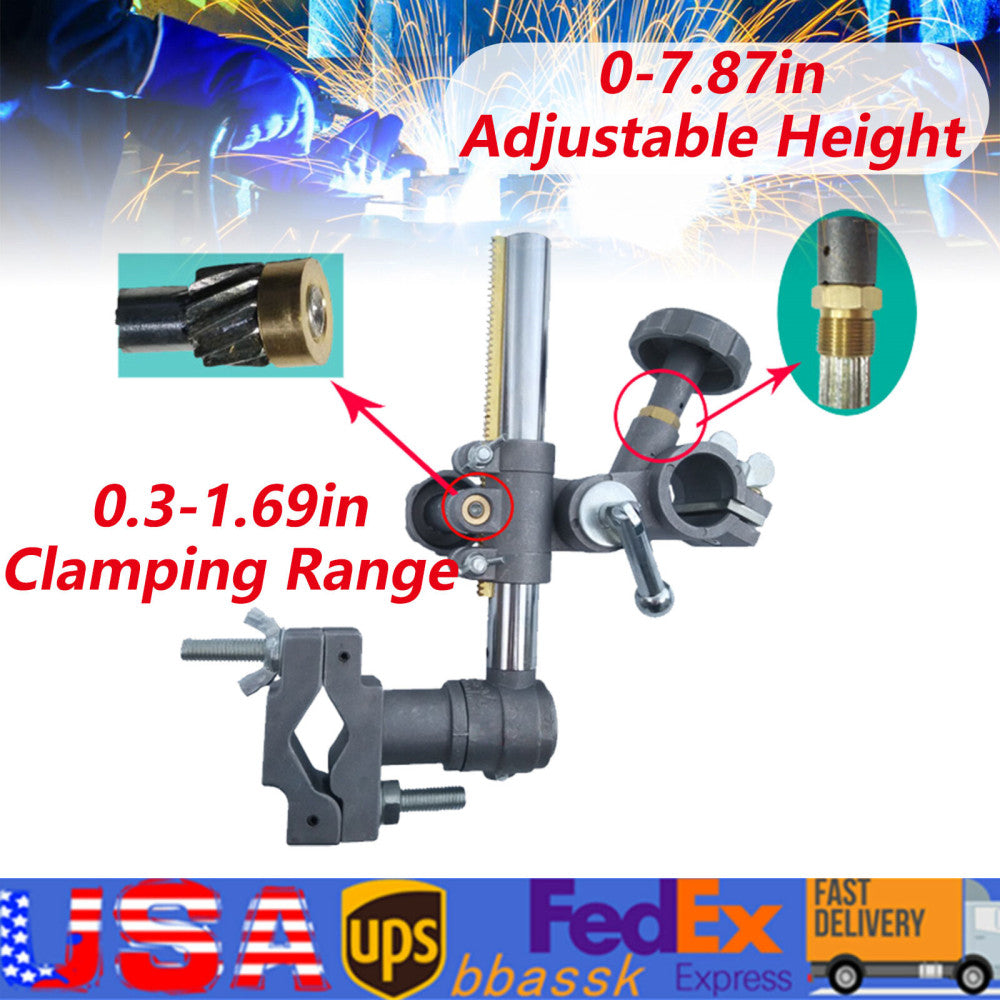 Welding Torch Gun Holder Mig Gun Support Clamp Mounting Positioner for TIG