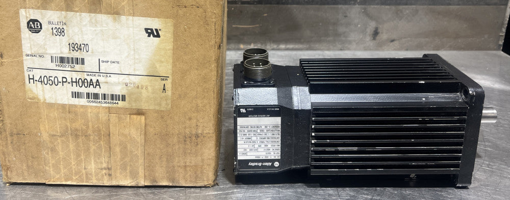 NOS Surplus Allen Bradley Cat H-4050-P-H00AA Series A Servo Motor