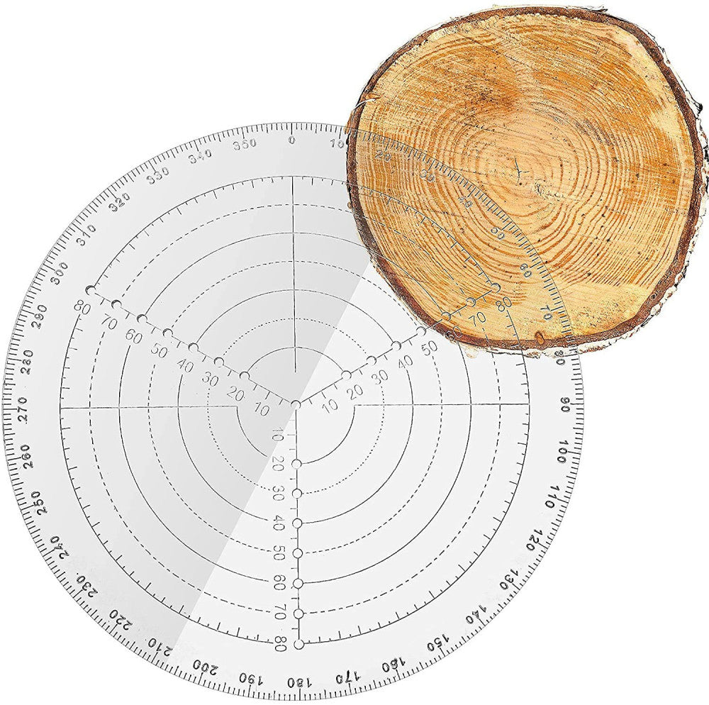 300mm/12" Round Center Finder Tool Woodworking Compass for Wood Turner Bowl l...