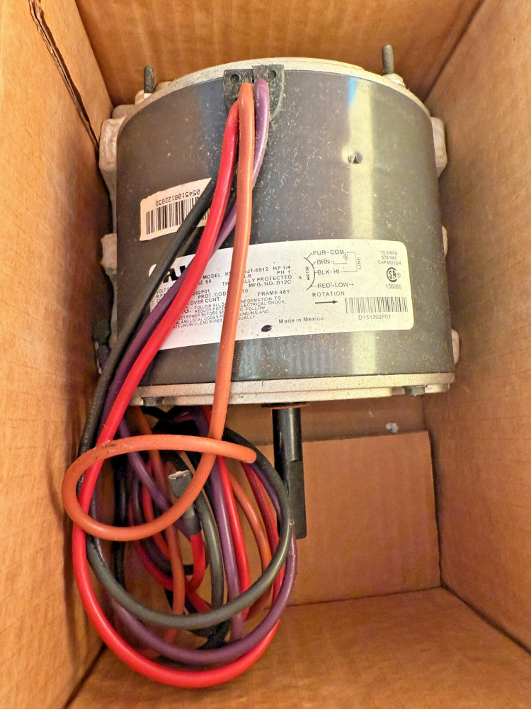 Service First Direct Drive PSC Motor 1/4HP 200-230V 60HZ 825RPM 1.9A 1/2 Dia x 2