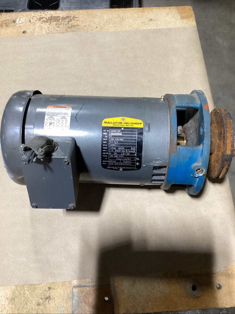 3HP Baldor VJMM3158T Motor 145JM FRAME