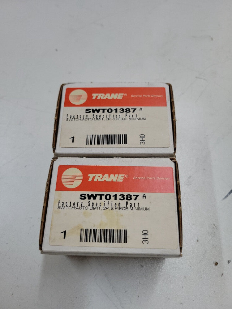 1 BOX - TRANE SWT01387 SWITCH; AUTO LIMIT, 2P ~ NEW ~ OLD STOCK !!