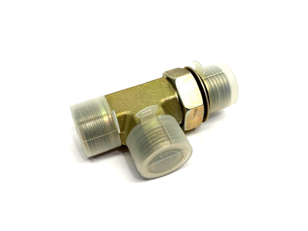 Parker 12 R5OLO-S Seal-Lok O-Ring Face Seal Run Tee Connector