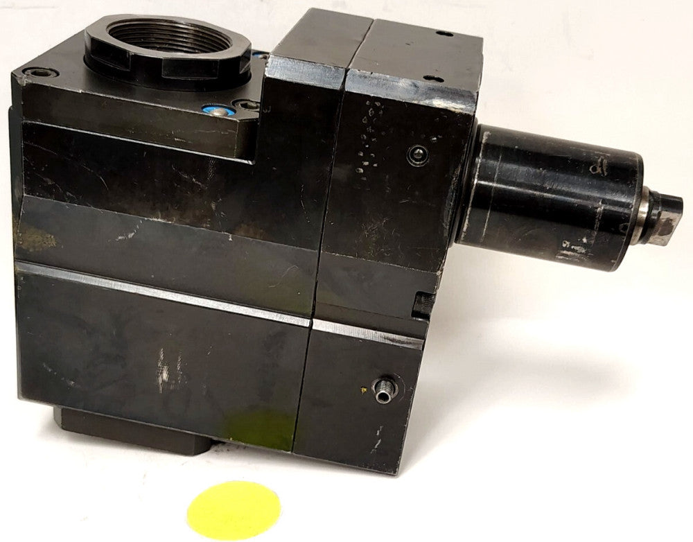 DUPLOMATIC E32 RIGHT ANGLE OFFSET LIVE TOOL HOLDER PRR-40-E32/50-T