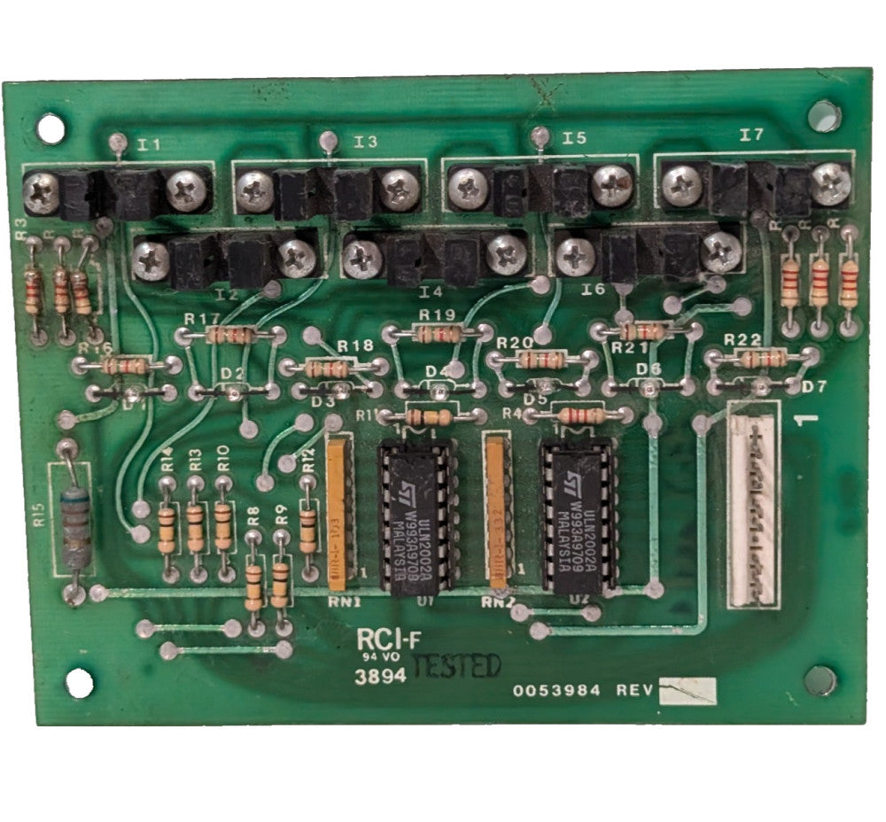 RCI-F 0053984 industrial pcb control power circuit board assembly, 94 V0, 3894