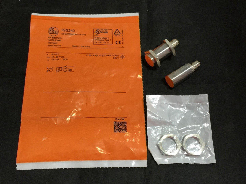 IFM IGS240 Inductive Sensor 10-30VDC