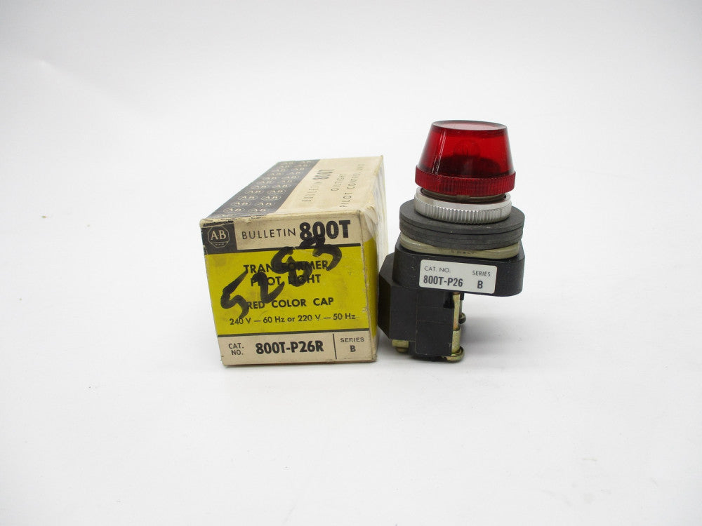 ALLEN BRADLEY 800T-P26R SER. B (BK/YL) NSMP