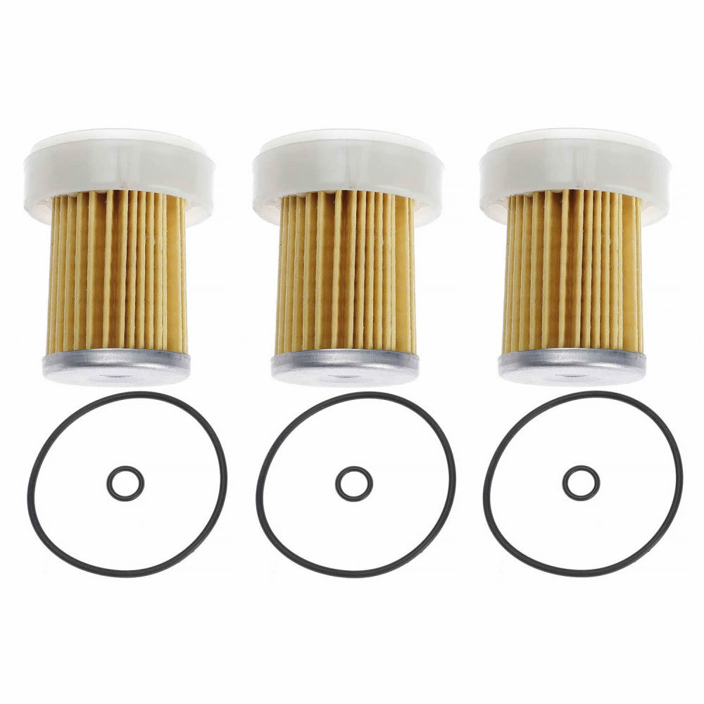 3X 6A320-58830 Fuel Filter Element For Kubota B3350HSD B7500D L2501D with O-ring