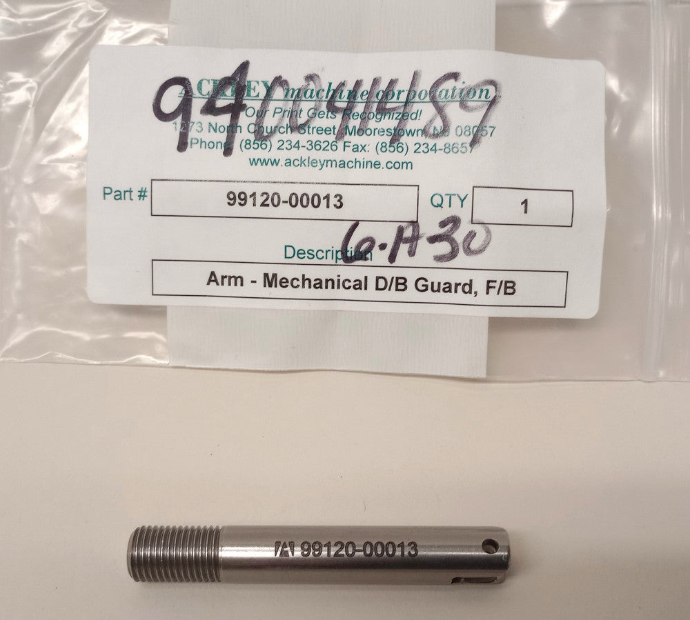 ACKLEY 99120-00013 Mechanical D/B Guard Arm F/B 3/8-24 Thread SS