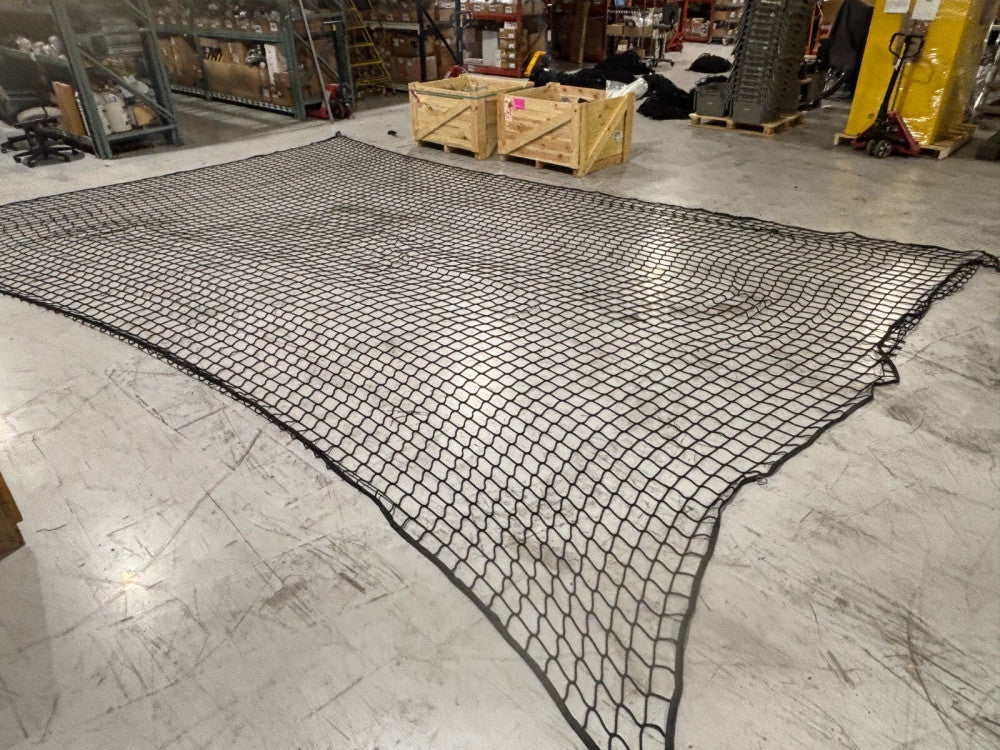Incord Baynets Pallet Racking Safety Netting / Backing, 3000, LOT OF 17 Sections