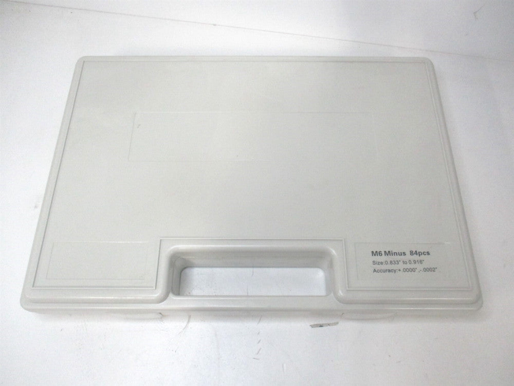 0.833 to 0.916″ Range 0.000200″ Tolerance Class ZZ Plug Gage Set - 84 Pieces