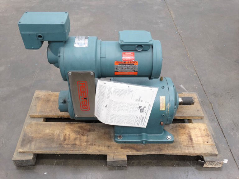 RELIANCE ELECTRIC R378590-001-KA W/ P14H47T MOTOR NEW – OPEN BOX - New