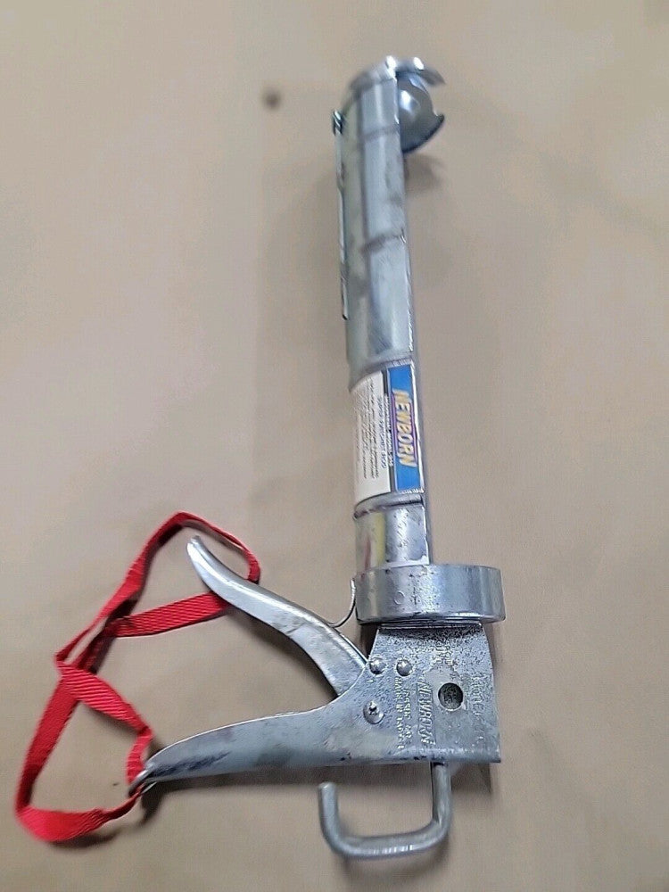 Newborn 315 Caulk Gun, 29 Oz Container Size, Steel, 6:01, Half Barrel Frame