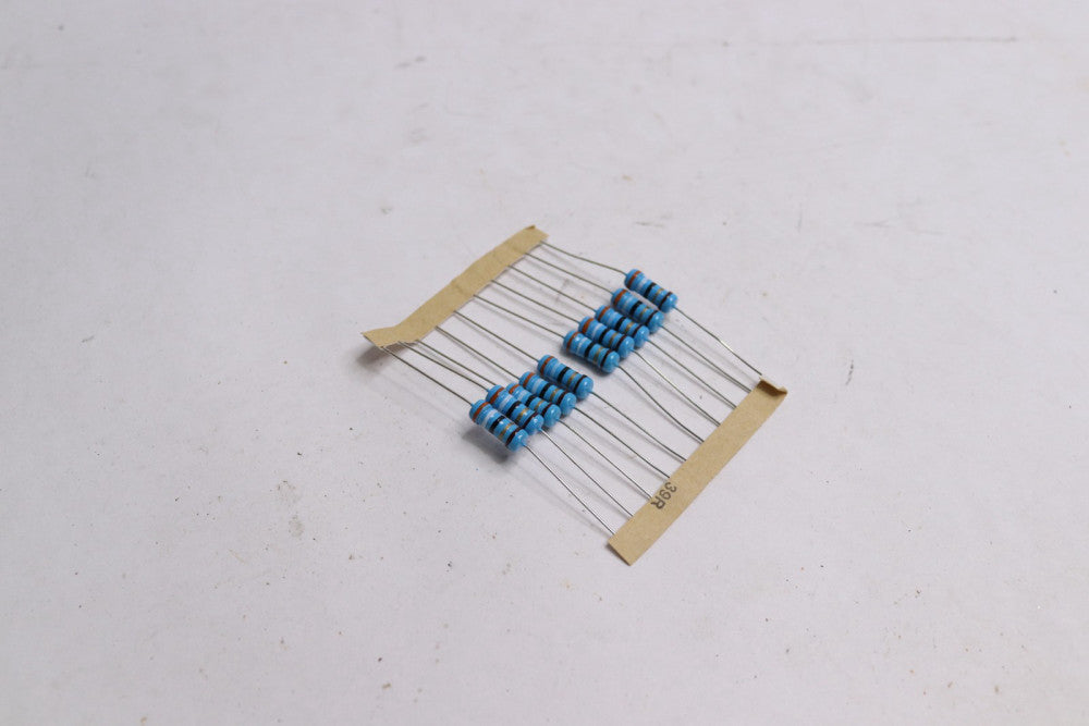 (10-Pk) Metal Film Resistor 39 Ohm 1% 2 W