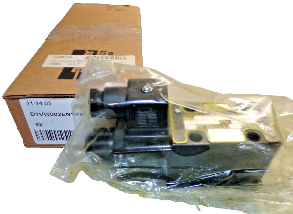 NEW PARKER 5000 PSI SINGLE SOLENOID VALVE 120 VAC D1VW002ENYPF
