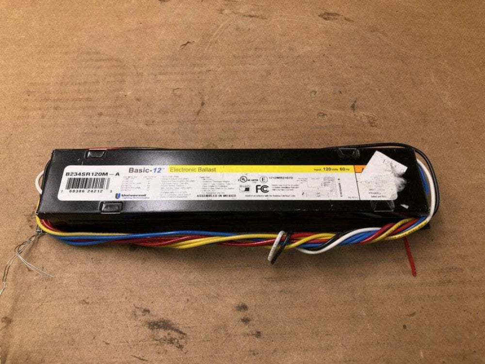 Universal Lighting B234SR120M-A 2-Lamp Rapid Start Ballast 120V 60Hz