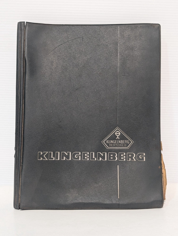 Klingelnberg AGW 30 A Operating Instructions Manual Remscheid, Free USA Ship