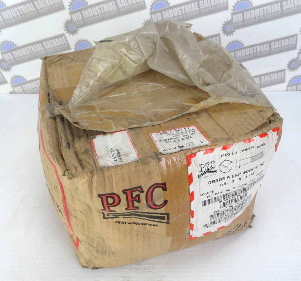 70 PC Box - Grade 5 Hex Head Cap Screw - 7/8"-9 x 3-1/2" (NEW in BOX)