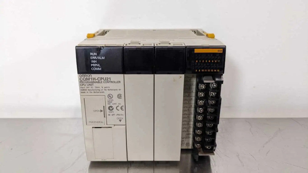 Omron CQM1H-CPU21 Programmable Control CPU Unit 16 Points Input