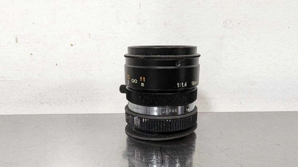 Tamron 1:1.4 16mm Ø25.5 Lens 1-10ft 0.3-3m 1" Thread