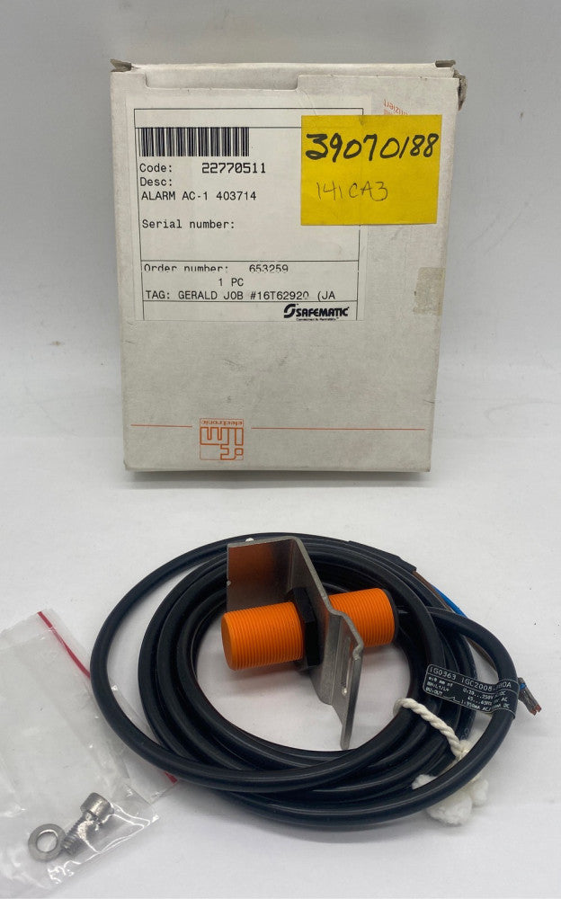 Efector IG0363 Inductive Proximity Switch Sensor