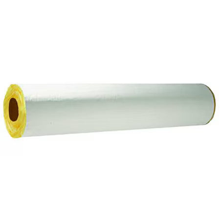 Owens Corning 722564 Pipe Insulation, 1-3/8" Od, 3 Ft. L, Fiberglass, 1 In Wall