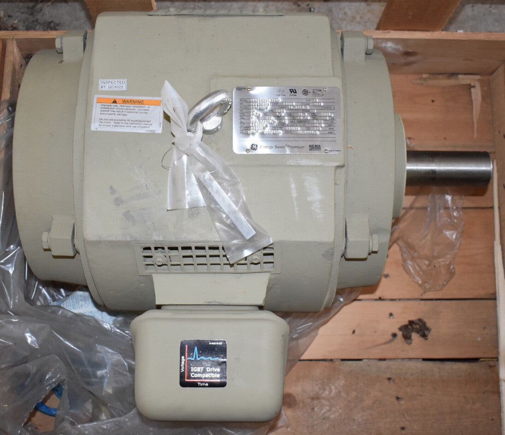 GE General Electric 15HP 3PH Electric Motor Energy Saver Premium 5KS284ATE305A