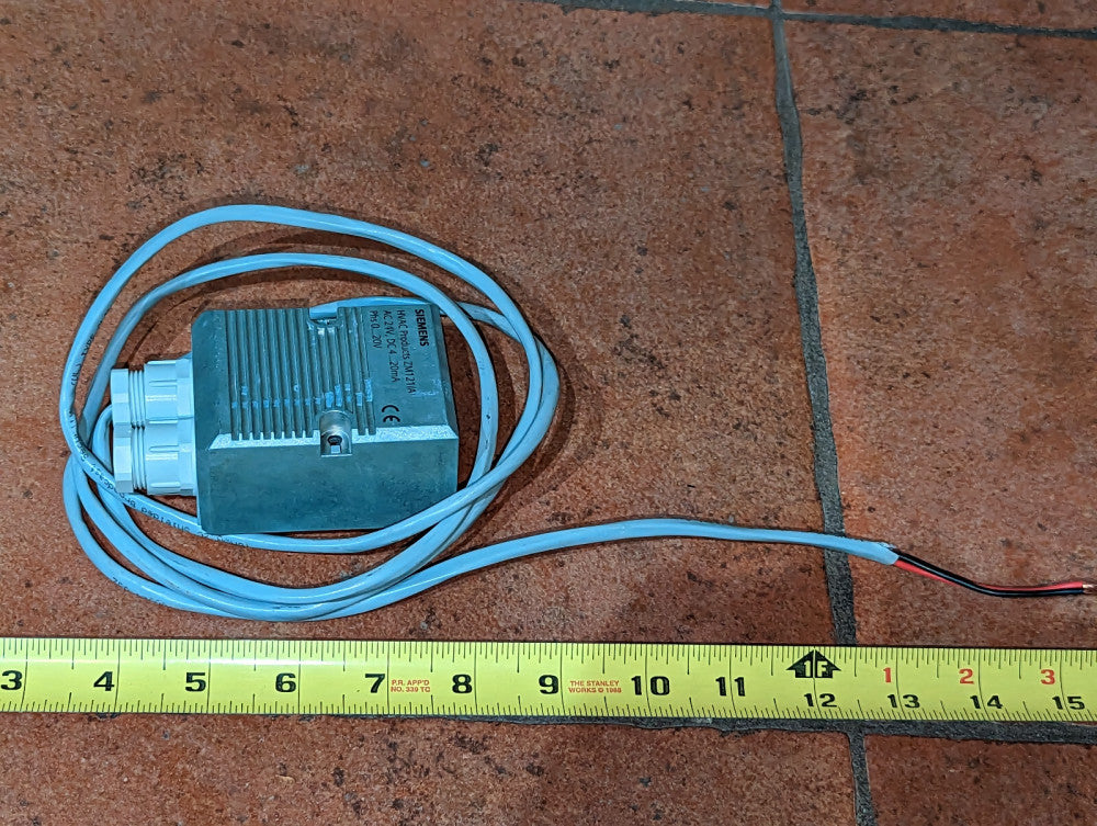 Siemens ZM121/A Terminal Housing For Valves