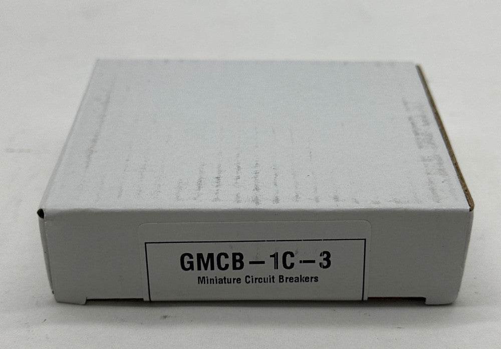 AutomationDirect GMCB-1C-3 1-Pole Miniature Circuit Breaker 277VAC 60VDC 3Amp