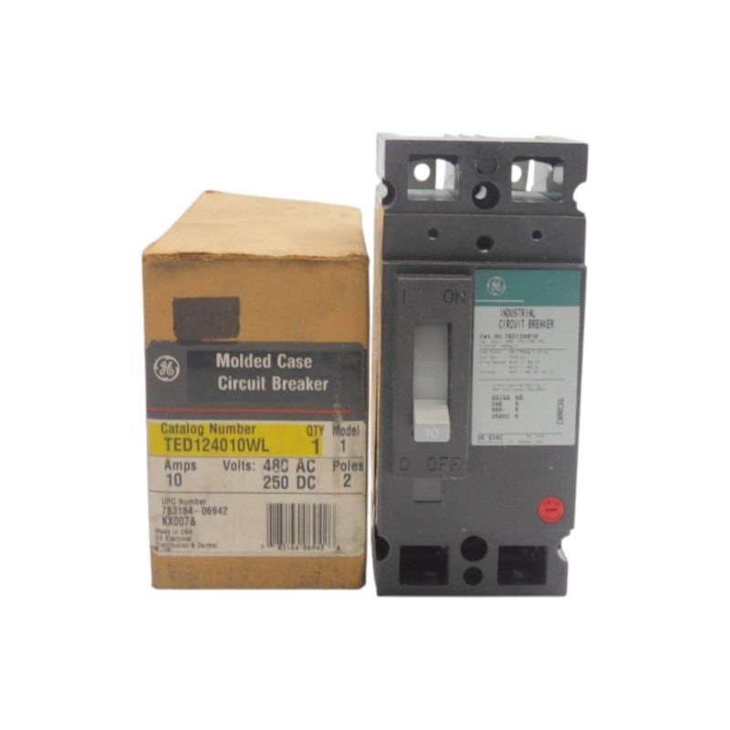 GENERAL ELECTRIC TED124010WL 480VAC 10A (GREEN) NSMP